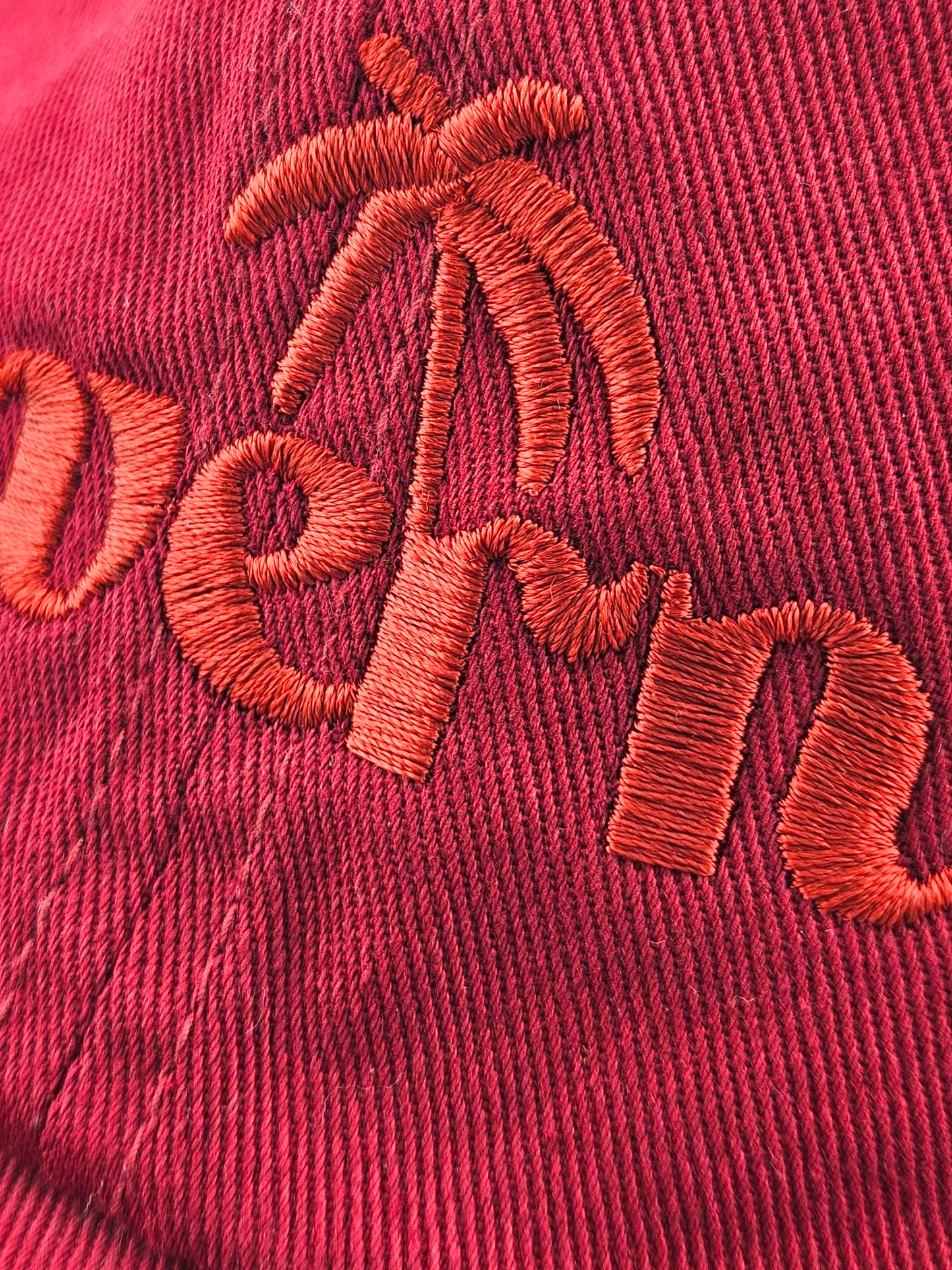 The Diglis – Red Dad Cap